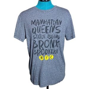 Aeropostale Free State NYC Boroughs Crew Neck Tee